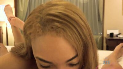 POV - Jamie Marleigh wants to ride your cock after she gives you some amazing head and more