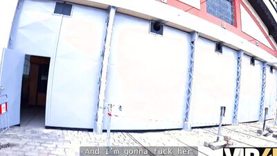 VIP4K. My pussy's leaking when he sees me fucking...