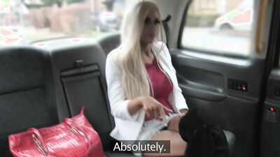 Fake Taxi Hot Blonde gets her ASS Fucked DEEP by a Big Cock