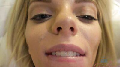 POV - Trisha Parks takes your cock in all three holes, and your hot load in her pussy