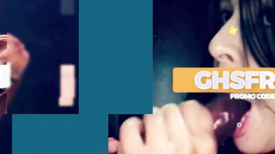 GloryholeSecrets - Smokin Hot Small Tittied Brunette Loves Sucking Cock At Gloryhole