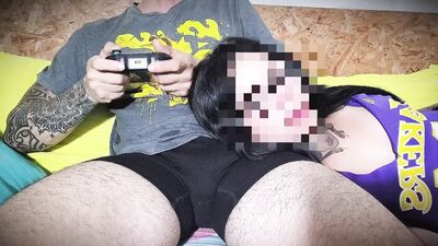 Stepsister Gets Her Mouth Fucked as a Surprise