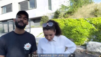 HUNT4K. Horny babe pleased big cock with her sweet tongue and pussy