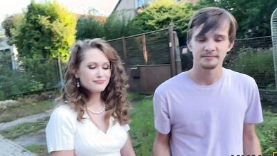HUNT4K. Horny babe pleased big cock with her sweet tongue and pussy