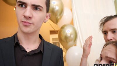 BRIDE4K. All our guests saw me fucking on my wedding