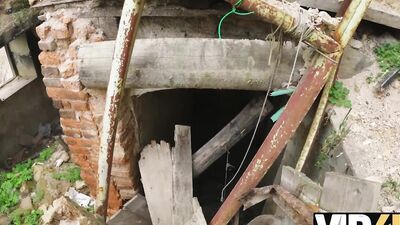 VIP4K. POV fuck in abandoned place with many orgasms