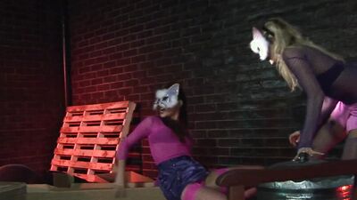 Claudia Rossi Likes Dick In Her Purring Butt Hole As Her Friend Gets Fucked Too- Skankery