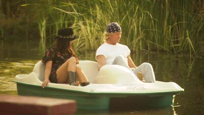 Dru Berrymore Takes Her Lover's Cock In The Boat- Skankery
