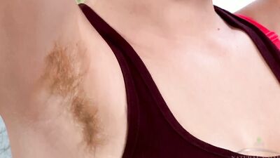 Apricot Pitts is hot, horny, and hairy