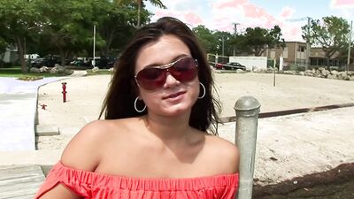 Following her separation, the brunette is subjected to physical pleased by an unidentified individua