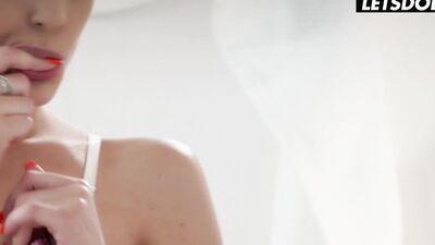 Oil Massage Leads to Sensual Sex for Czech Brunette Alya Stark - WHITEBOXXX