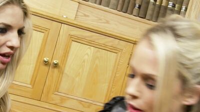 Stunning Stacked Blondes Lap And Lick In Scorching Lesbian Poonfest- PervMilfsnTeens
