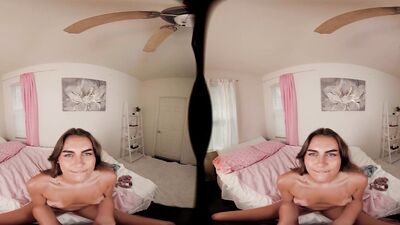 FORBVR - Stepbro, I Need To Borrow Your Hard Cock To Fuck My Wet Pussy