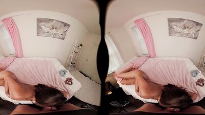 FORBVR - Stepbro, I Need To Borrow Your Hard Cock To Fuck My Wet Pussy