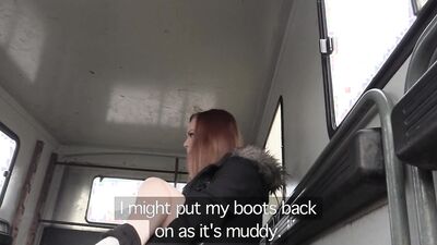 British Famers Daughter is ABSOLUTELY DESTROYED by a Policeman with a HUGE COCK - Fake Cop