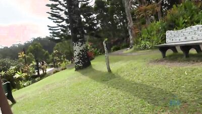 You and Yara Skye tour Hawaii for a bit before sucking and fucking in the car