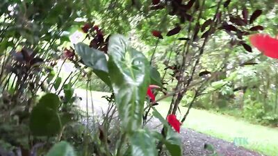 You and Yara Skye tour Hawaii for a bit before sucking and fucking in the car