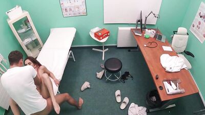 Doctor Recognises PORNSTAR and prescribes his big cock for medicine - Fake Hospital