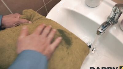 DADDY4K. Horny slut used a chance to fuck a former porn star
