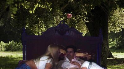 Audrey Bitoni And Cassie Young Get Fucked By Paul Chaplin In Sinful Trio- Titopia