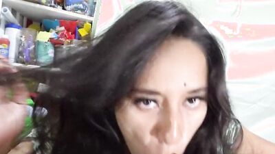 POV SLOPPY BLOWJOB CUMSLUT CUMPLAY HUGE FACIAL