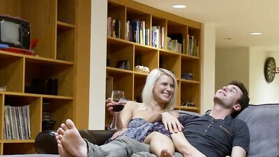 AT HOME FUCK WITH BLONDE BABE ANIKKA ALBRITE