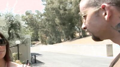 Eva Angelina Takes a Huge Cock in Her Hot Pussy-