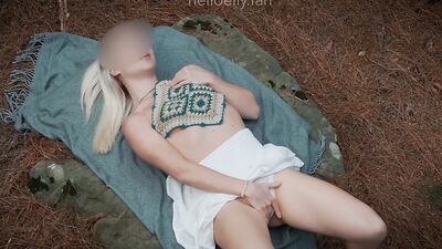 Go Wild with the Hot Stranger in a Forest | Cum on My Face