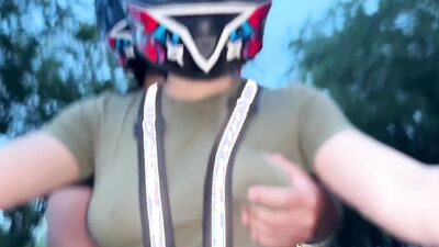 I Pick Up My Ex-boyfriend and He Ends Up Making Me Moan while He Touches My B...