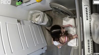 Clumsy Stepsis Needs Stepbro to Fuck Her Free from the Dryer - Julia James