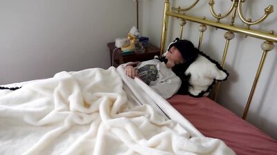 Petite Brunette Roommate Needs to Cum to Cure Her Headache - Jane Wilde &