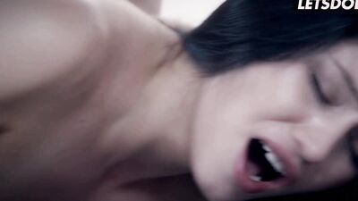Surprise Sensual Threesome for Horny Girlfriend
