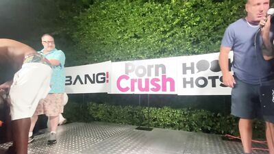 Wet T-shirt Contest at Porncrush Pool Party with Blake Blossom, Summer Vixen,...