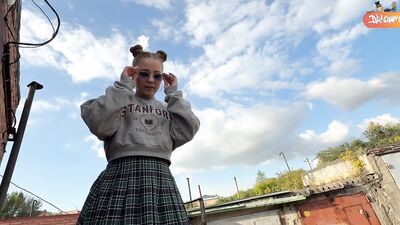 My Stepsister Montanasvibe Asked Me to Take Some Photos for Her Fans and Than...