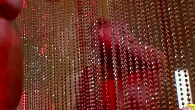 Stunning babes finish their strip shows and enjoy eating each others tight pussies to relax