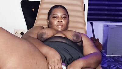Watch Mara Exotic's solo play and squirt as she masturbates with her thick thighs and squirts with pleasure