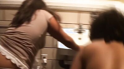 Watch Misty Stone & Bonnie Blaze get kinky with their pee fetish in behind-the-scenes action!