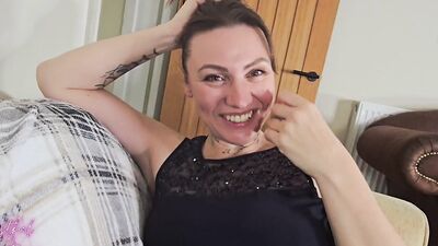 My naughty stepsister's Christmas party turned into a steamy homemade fuckfest with a naughty milf