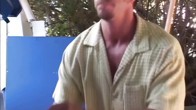 Logan LaBrent's Majestic Beauty takes on Johnny Thrust's massive cock with her fake tits and busty body