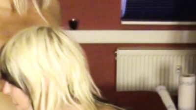 Hot MILF and Babe get ravaged by a horde of cocks & shower with cum
