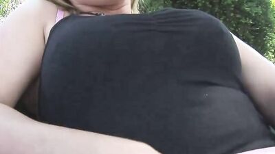 Hot MILF with a stunning body takes a hard pounding outdoors