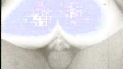 Vintage beauty with a hairy ass takes on a massive black rod