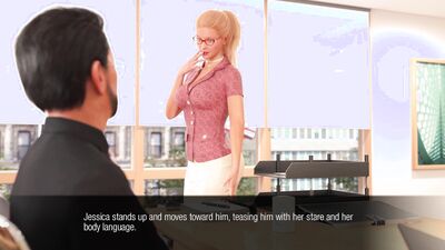 April O'Neil & Jessica give a helping hand to an old friend in a naughty cartoon video