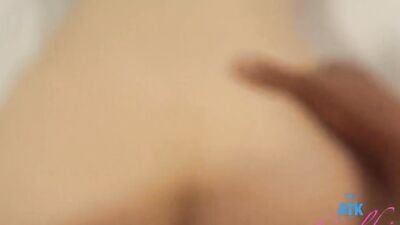 Alina West gets her perfect pussy drilled by a huge Asian cock in POV