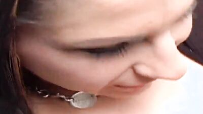 Brunette cutie with small tits gets her holes stretched by a black tool in HD