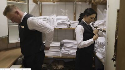 Carollina Cherry & Luke Hardy: The Secret of Hotel Changing Rooms