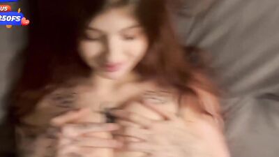 I sneaked into my stepdaughter's room after work and plowed her hairy pussy in HD