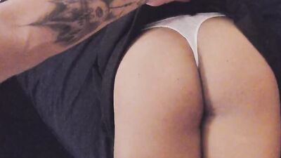 Watch how this curvy Latina gets wild & horny with a foot fetish POV