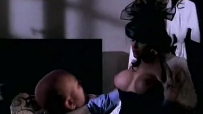 Lanny Barbie takes a hard ride on a hard cock while Faith Leon gets her tight ass pounded by Stevens & Jean Valjean