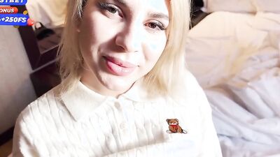 Jenny Lux seduces me with her tight pussy and tight ass in POV reality porn video
